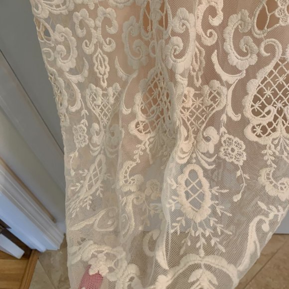 Stunning Off-White Girl's Monteau Los Angeles Dress - Picture 6 of 8